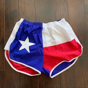 Texas Flag Running Shorts